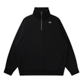 Quarter-Zip Drop Shoulder Sweatshirt