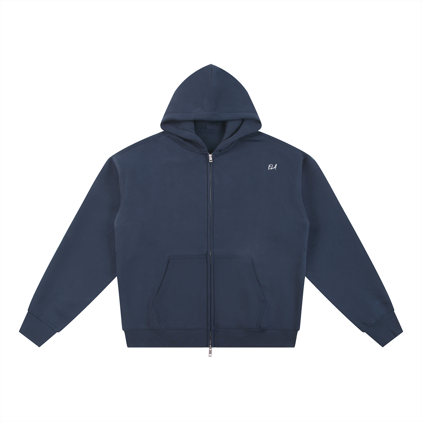 Essential Fleece Zip-Through Hoodie