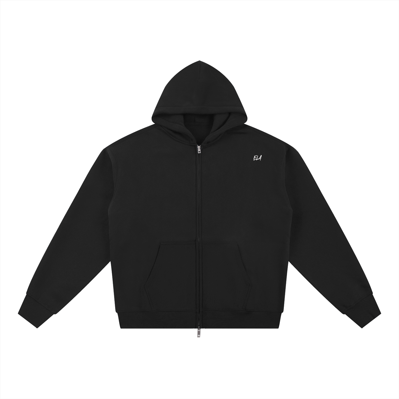 Essential Fleece Zip-Through Hoodie
